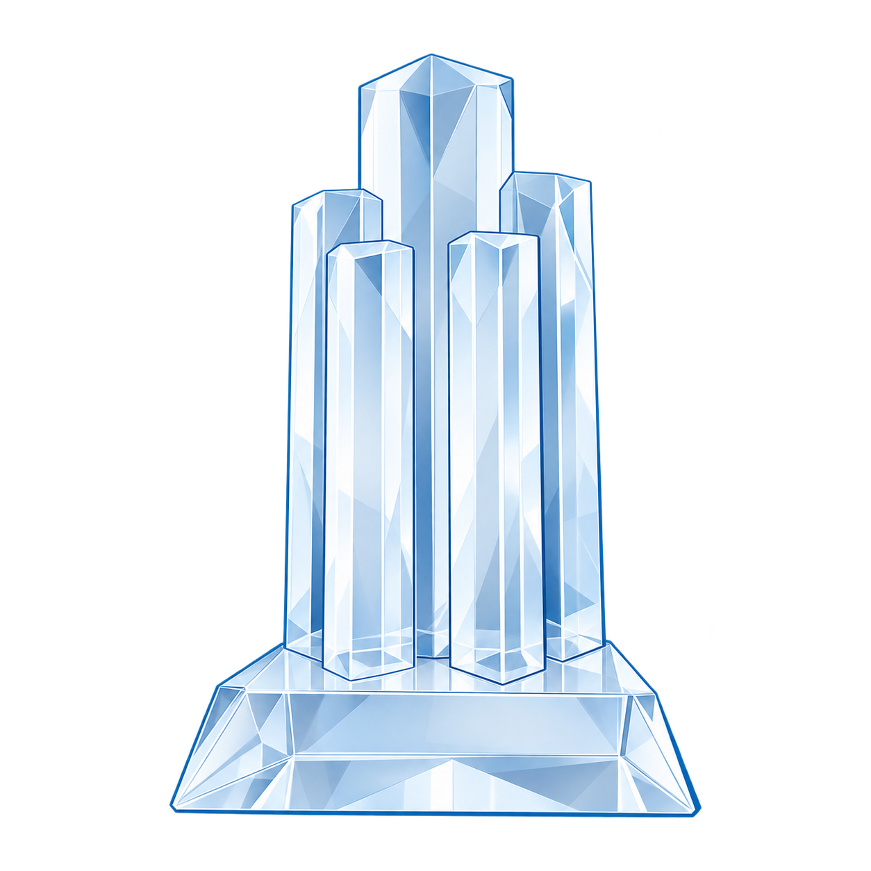 Illustration of Viet Do's 2021 number one Top Producing Agent of the Year crystal award